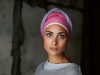 A woman in costume for the Perugia Medieval Summer Festival, Around the City; Mercato delle Gaite, Bevagna © Steve McCurry