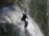 Man rappels down waterfall in Cascata delle Marmore, Terni © Steve McCurry