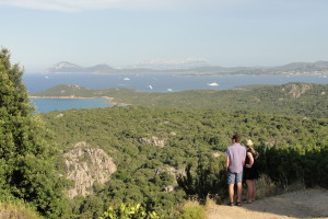 foto panoramica della Costa Smeralda