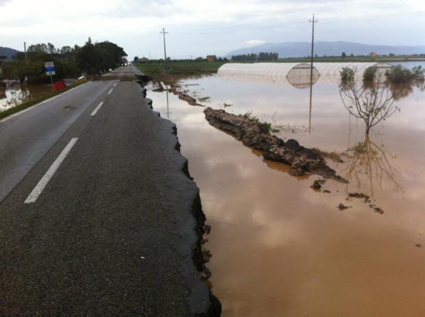 Alluvioni in Toscana: danni per 500 milioni di euro in due anni