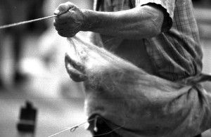 Dimostrazioni sulla manifattura delle corde uno dei mestieri artigianali della più importante  tradizione di Bevagna 