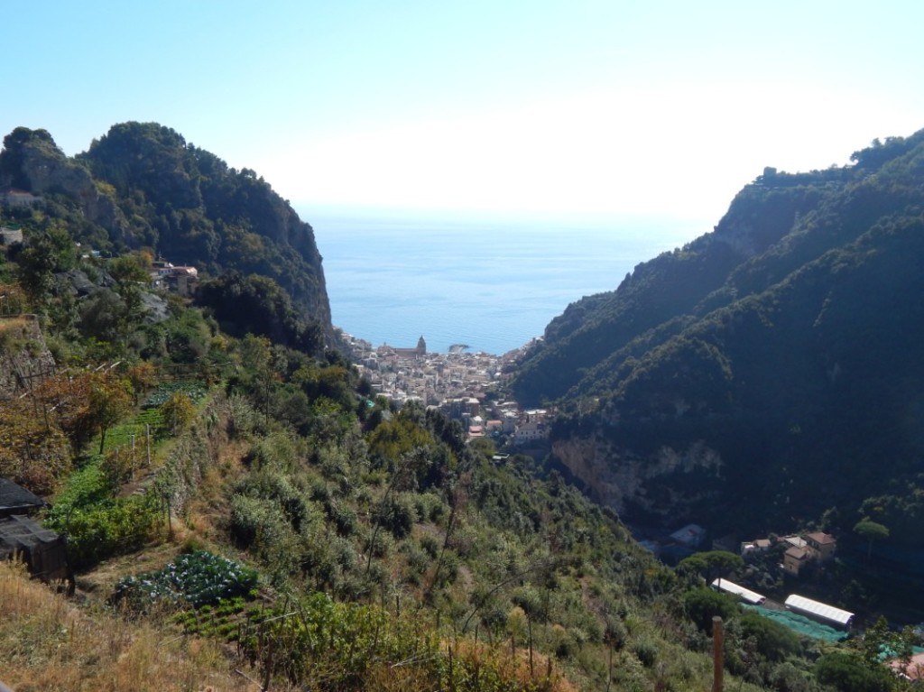 Panorama su Amalfi