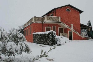 La Capezzagna sotto la neve