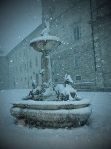 Ascoli innevata