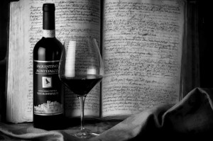 Vino e libro, da spencerandlewis.com