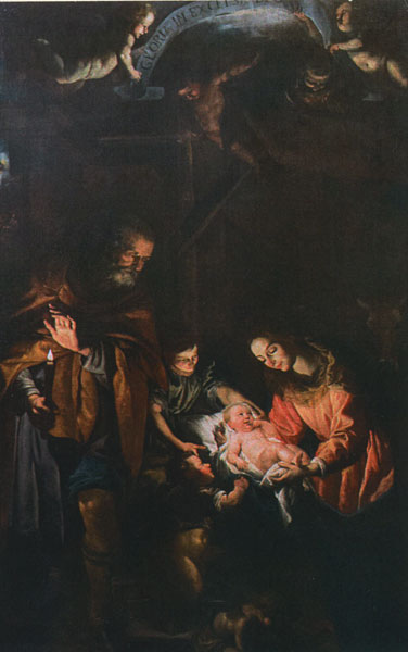 La Natività, attribuita a Domenico Fiasella