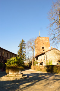 La piazza di Rivalta