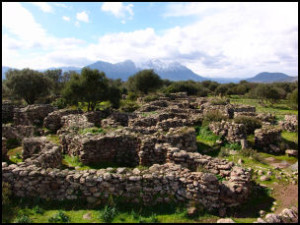 Villaggio nuragico costituito da oltre 70 capanne dell'età del bronzo