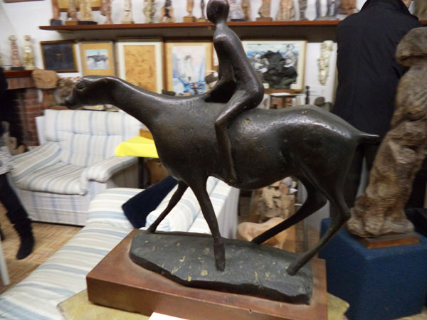 Ugo Guidi, Cavallo vincitore (1969; Forte dei Marmi, Museo Ugo Guidi)