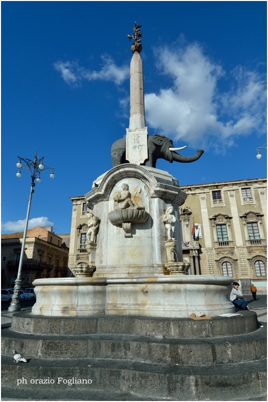 La fontana dell'elefante, Catania