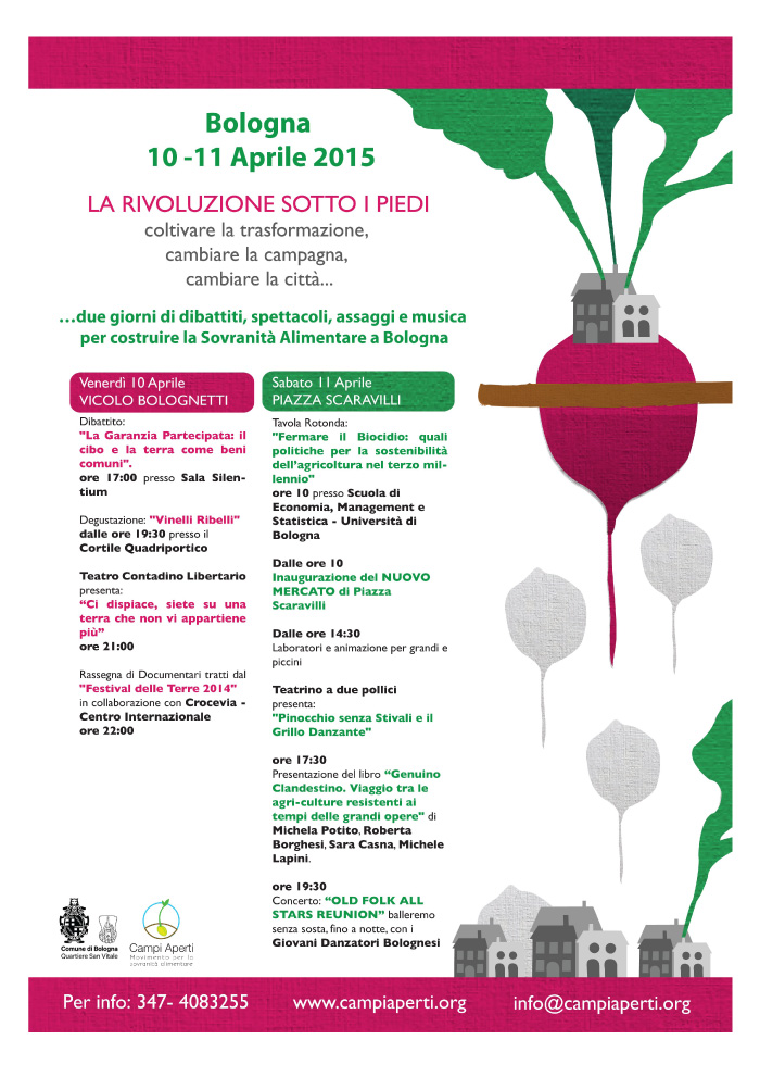 Le iniziative del 10 e 11 aprile