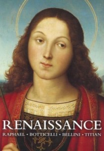 Manifesto della mostra "Renaissance. Raphael, Botticelli, Bellini, Titian”, Canberra