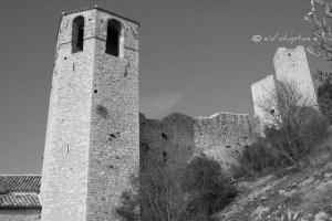 Porzione del castello di Pissignano, Umbria