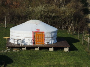La yurta “Malva” di Ca’ Cigolara