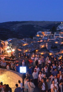 La processione a Ragusa Ibla