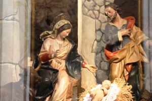 La sacra famiglia Scicli Presepe del Padula