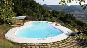  La piscina dell’agriturismo