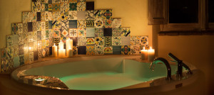  Il bagno della camera intitolata a Frida