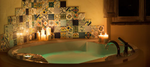 Il bagno della camera intitolata a Frida