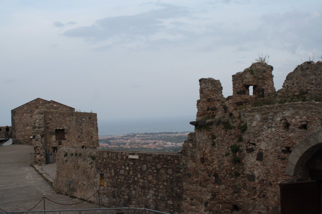 Uno scorcio del Castello di Calatabiano