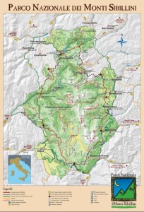 mappa sibillini