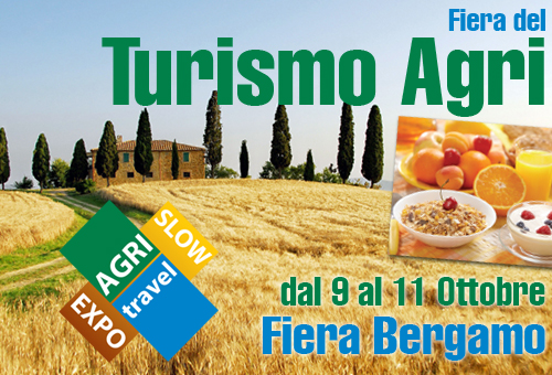 Locandina Agri Travel Slow Expo 2015, foto tratta dal sito www.bergamofiera.it