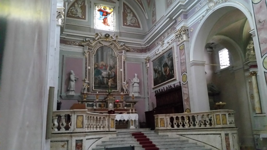 l'interno di Santa Maria Maggiore