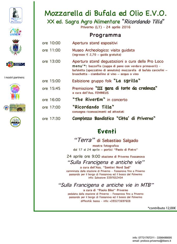 Locandina dell'evento