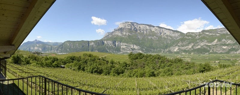 vista-sul-monte-Bondone-dal-balcone