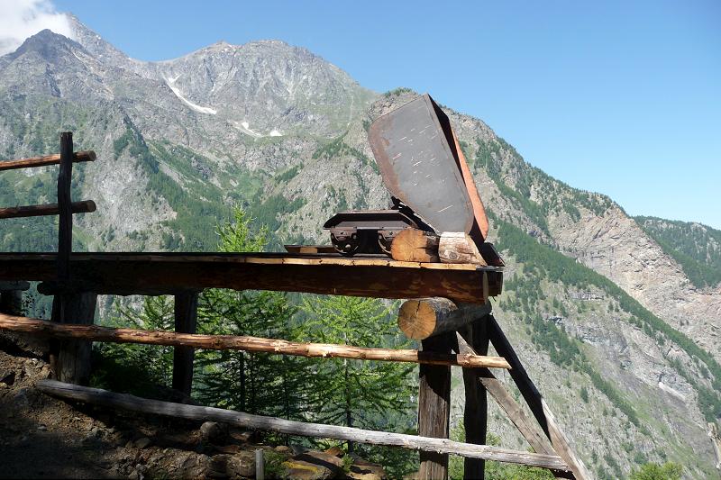 Sito minerario Servette a Saint Marcel, Aosta