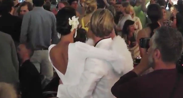 Capri matrimonio di Oscar Engelbert e Giovanna Battaglia